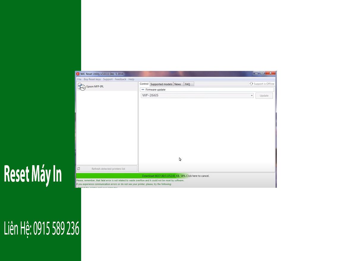 Key Firmware May In Epson WF-2665 Step 9